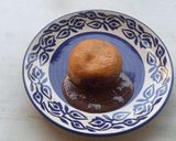 A picture of step 7 of Eggless Chocolate Bomboloni.