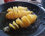 Spirál sültkrumpli recept fázis 3 fotója