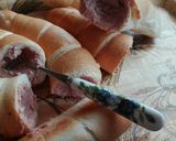 Májkrémes, rántott kifli recept fázis 3 fotója