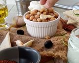 A picture of step 4 of My Style Hummus.
