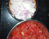 A picture of step 2 of Chicken Masala Pasta.