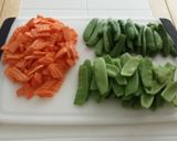 A picture of step 2 of Veggie / Tofu Stirfry (Lactose free).