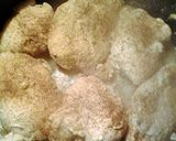 A picture of step 2 of easy cream of chicken and rice.