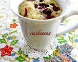 A picture of step 4 of Mocha Chocolate Cake in a Mug.