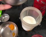 A picture of step 2 of Mango Smoothie.