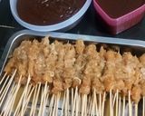 Foto langkah ke 6 dari resep Sate Ayam Bumbu Kacang.