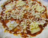 A picture of step 8 of Pizza Margherita.
