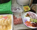 รูปขั้นตอนการทำที่ 1 ของ ยำส้มโอ