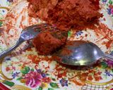 Gambar langkah 1 resipi Sambal Tumis Durian Merah Ala Sabah🥰.