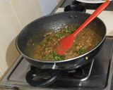 A picture of step 5 of Ragda Patties Chaat.