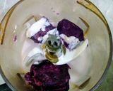 Foto langkah ke 3 dari resep Bolu Kukus Ubi Ungu.