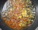 Foto del paso 2 de la receta: 🔥🥘 Salsita picante para el Locro 🥘🔥3 ingredientes: cebolla de verdeo, aceite y especias