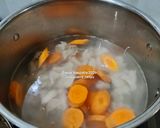 Foto langkah ke 4 dari resep Sup Kimlo Kembang Tahu Simple.