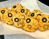 Une image de l'étape 4 de Cookies salés aux olives.