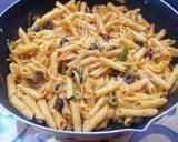Cheesy Olives Loaded Penne Pasta recipe step 2 photo