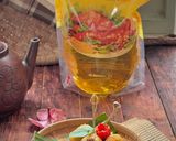 Foto langkah ke 9 dari resep Bola Lemper Goreng isi Ayam Rendang.