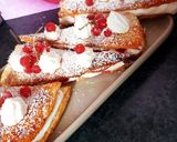 Une image de l'étape 6 de Feuilletés triangles gourmands chantilly framboises 😋#janvier.