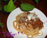 A picture of step 9 of Chili Con Carne Style Onion Meat Sauce.