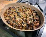 Une image de l'étape 15 de Gratin de blettes et courgette au porc et parmesan.
