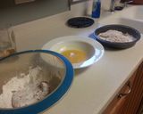 A picture of step 7 of Jagerschnitzel.