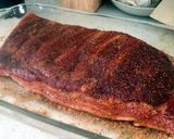 A picture of step 2 of Smoked Pork Belly.