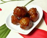 A picture of step 5 of Just Like a High-Class Chinese Restaurant Jumbo-Sized Meatballs.