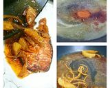 A picture of step 2 of Salmon With Orange And Dried Apricot In Spicy Butter Sauce.