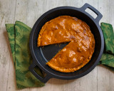 Foto del paso 11 de la receta: Empanada murciana de atún, tomate frito y huevo