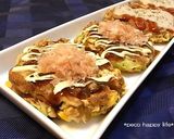 A picture of step 7 of Healthy Natto Okonomiyaki.