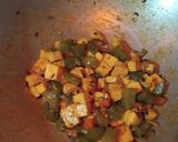 A picture of step 3 of Vegetable Paneer.