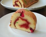 Foto langkah ke 5 dari resep Bolu Gulung Jelita (pakai oven tangkring, 4 telur metode all in one).