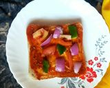 A picture of step 3 of Bread pizza.