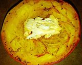 A picture of step 8 of Mike's Spaghetti Squash & Marinara Sauce.