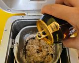 A picture of step 2 of Rye Multigrain Flaxseed European Bread.
