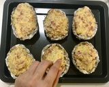Foto langkah ke 9 dari resep 🌷Cheese smokedbeef baked potato.