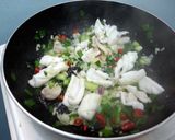 A picture of step 1 of LG STIR FRY CALAMARI/ SQUID( ASIAN STYLE COOKING ).