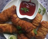 চিকেন ক্রিস্পি রোল(chicken crispy roll recipe in Bengali) রেসিপির ধাপ 10 ছবি