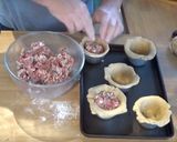 A picture of step 6 of Pork Pies.