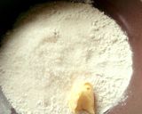 A picture of step 2 of Chicken heavenly roll.