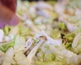 A picture of step 7 of Chinese Cabbage and Ground Chicken in Aburaage.