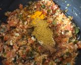 A picture of step 7 of Sprouted Green Gram (Moong) Curry.