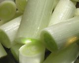 A picture of step 1 of Japanese Leeks with Yuzu Pepper Paste.