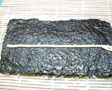 A picture of step 6 of Restaurant-style California Roll.