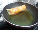 A picture of step 3 of Carrot Spring Roll.