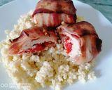 Baconbe tekert csirkemell recept fázis 2 fotója