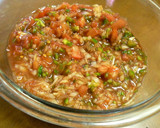 A picture of step 2 of Simple Salsa Sauce.