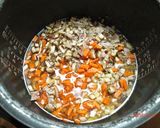 A picture of step 3 of Okinawan-Style Mixed Rice "Kufua Juushii".