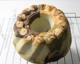 A picture of step 8 of Wonderful Gugelhupf Tri-Colored Marble Bread.