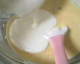 A picture of step 6 of No-bake Cheesecake with Fruit and a Hint of Rum.