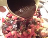 A picture of step 1 of Tangy Bean Dip.